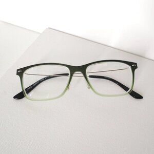 Fresh Spex Green Ombré Fade Glasses Eyeglasses Frames